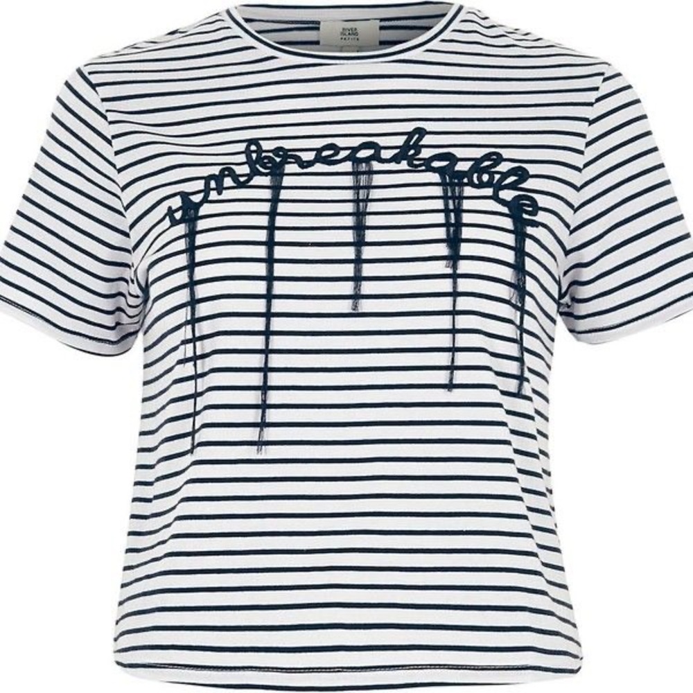 Petite river island t-shirt